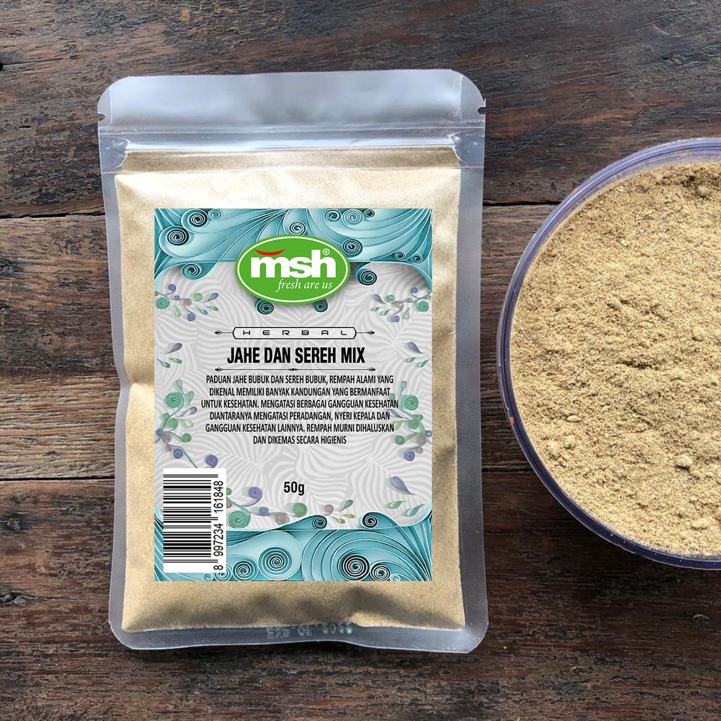 

MSH Jahe dan Sereh Mix 50 g