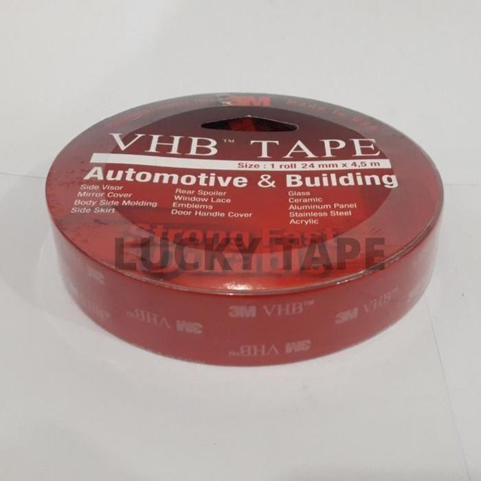 

Toso - 1 Box Double Tape 3M Vhb / Perekat 12Mm X 4.5M Merah Ori 1/2" Inch