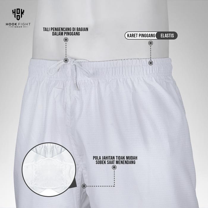 BURUAN,. BAJU TAEKWONDO KERAH HITAM HOOK DOBOK SERAGAM TAEKWONDO DOBOK SERAGAM TAEKWONDO KERAH