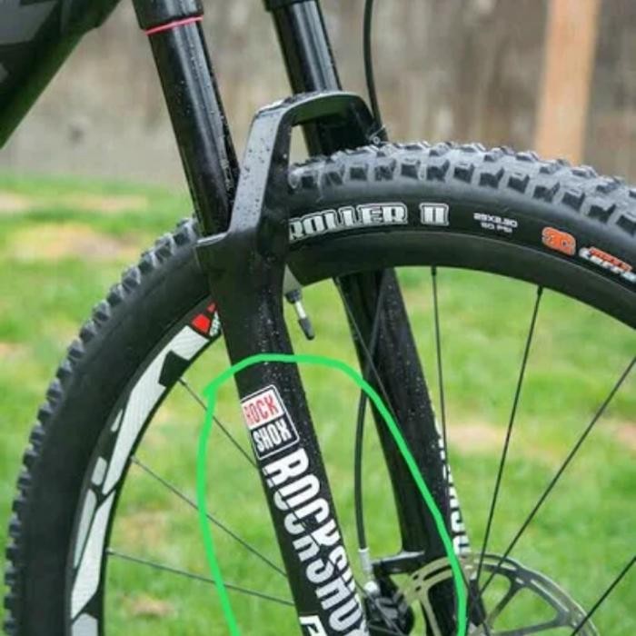 NEW.. CUTTING STIKER FORK ROCKSHOX PIKE SEPEDA MTB