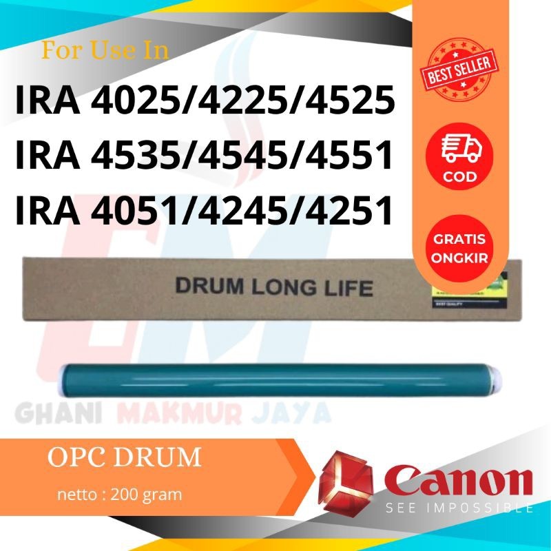 Opc Drum Mesin Fotocopy Canon IRA 4025/4225/4525/4051/4251/4545/4551