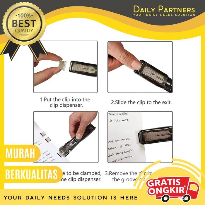 

Toso - Besalio Clip / Menjepit Kertas Dengan Sempurna Tanpa Rusak