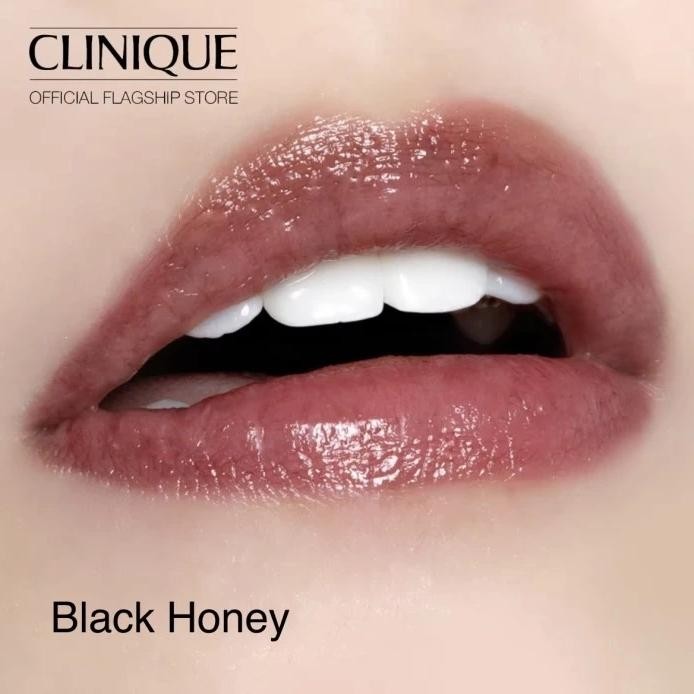 clinique new almost lipstick in black honey / pink honey [mutu terbaik]
