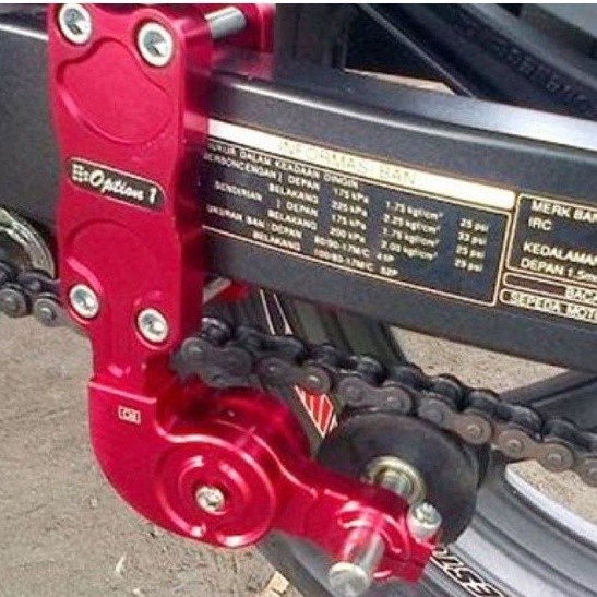Stabilizer Rantai Full CNC Untuk Motor Sport - R - RR - vixion _ cb- Satria Fu - Sonic -Jupiter Mx