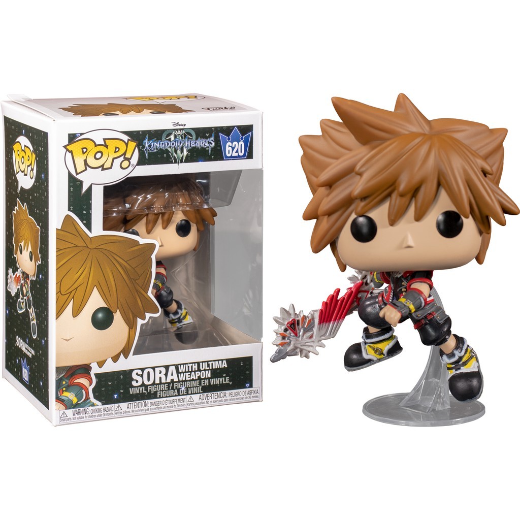 Funko POP Games - Kingdom Hearts 3 - Sora with Ultima Weapon