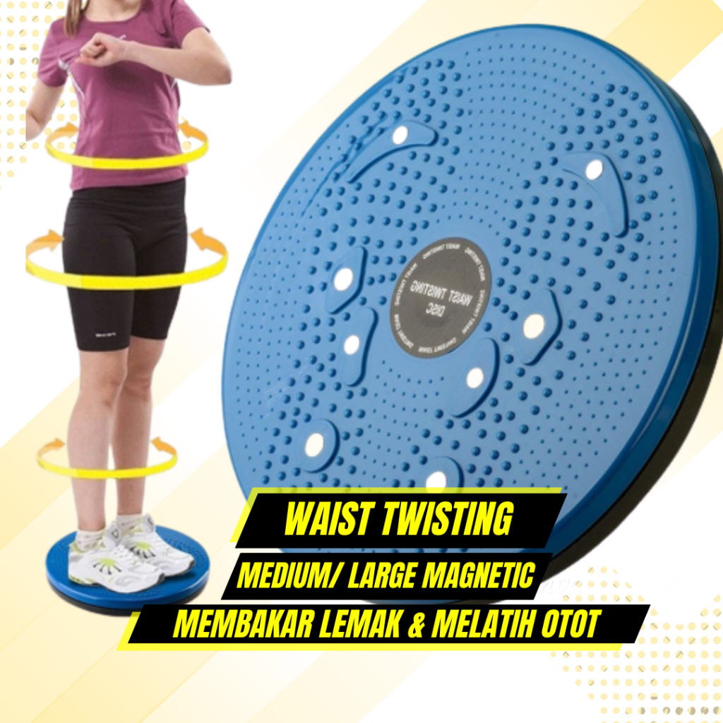 VIVE Waist Twisting Disc Jumbo Besar Papan Olahraga Putar Alat Olahraga Putar Pelangsing Tubuh