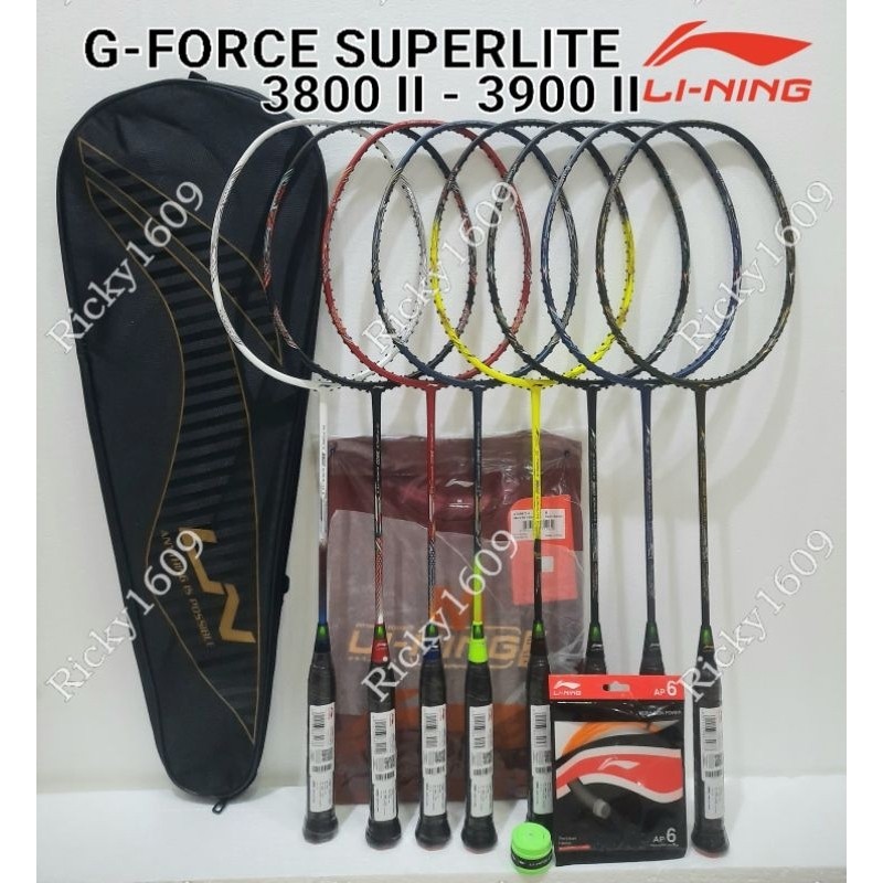 VIVE RAKET BADMINTON LINING G-FORCE 3800 II - 3900 II SUPERLIGHT II / G-FORCE 3700 SUPERLITE - 5UG6