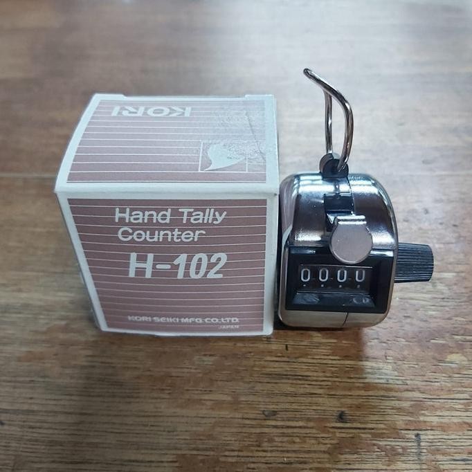Original Kori Seiki Hand Tally Counter Type H-102 Japan Terjamin