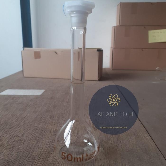 Labu Ukur 50 ml katalog 5645-50 Iwaki Original Class A