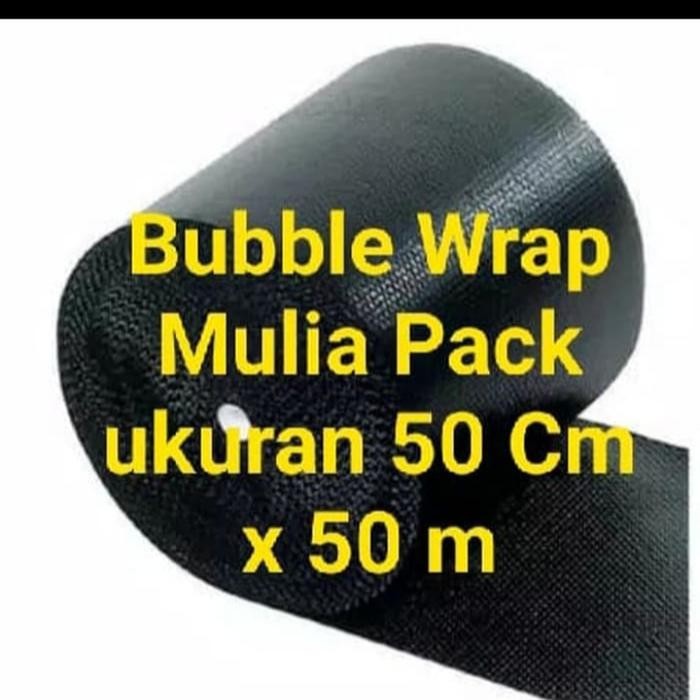 

Aman - Bubble Wrap Hitam 50Cm X 50M Merk Mp