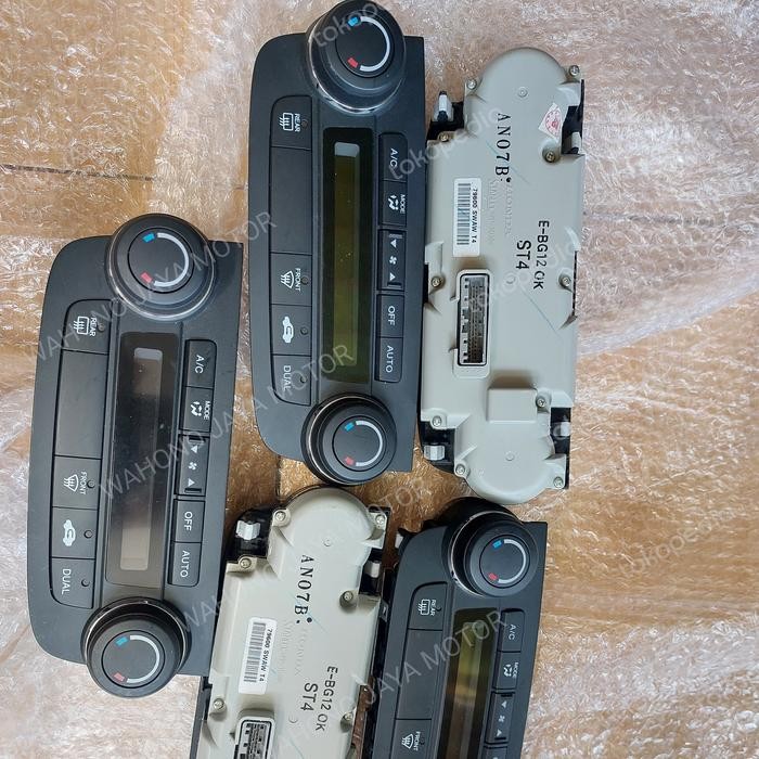 panel ac tombol ac climate control ac crv gen3 crv bongkok th 07-2012