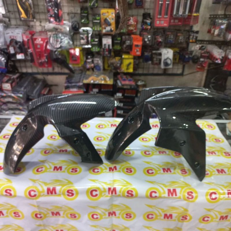 spakbor depan ninja 250fi/ Z 250/ninja 250 karbu CARBON