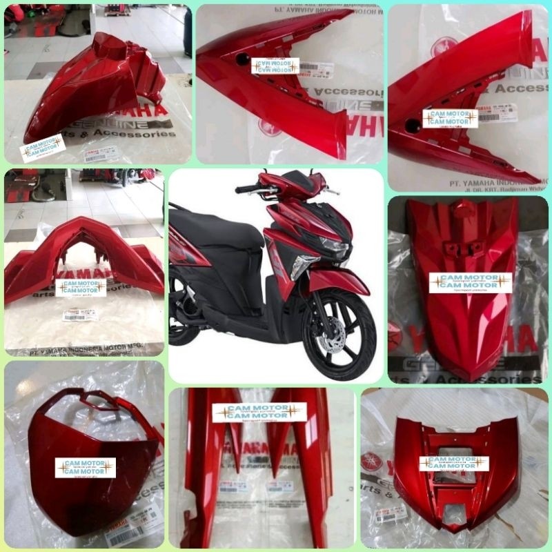 paket body halus,body body halus soul gt 125 merah dll skul gt125 original yamaha