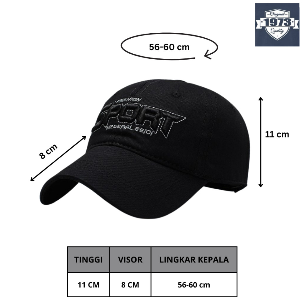 Topo Distro Premium Branded Topu Distro Pria Wanita Tpi Outdoor Gunung Running Base Ball Cap Import 