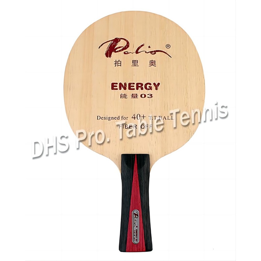 Palio Energy03 (Energy 03, Energy-03) 5Wood+4Fiber Table Tennis Blade For Pingpong Racket