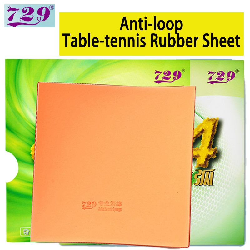 Friendship 729 804 Table-Tennis Rubber Sheet Anti-Loop H40/42 T2.0 Defensive Pimples In With Sponge