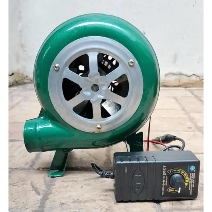 Blower Mini BBQ 1 Set Blower 12V 220V Speed Control Fan Mini Keong Blower Electric Turbo Fan kipas