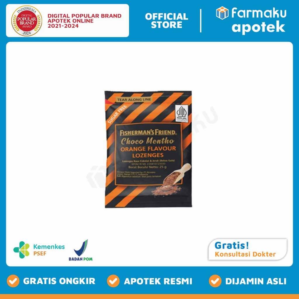 

Fishermans Friend Choco Mentho Orange 25 gr - TMG