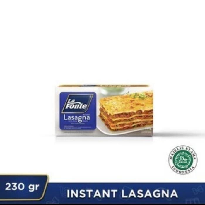 

Ready JT La fonte pasta lasagna