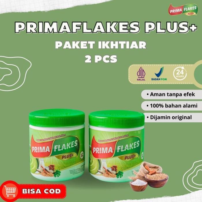 

PAKET 2 PCS PRIMAFLAKES SEREAL BUBUR GANDUM TALBINAH