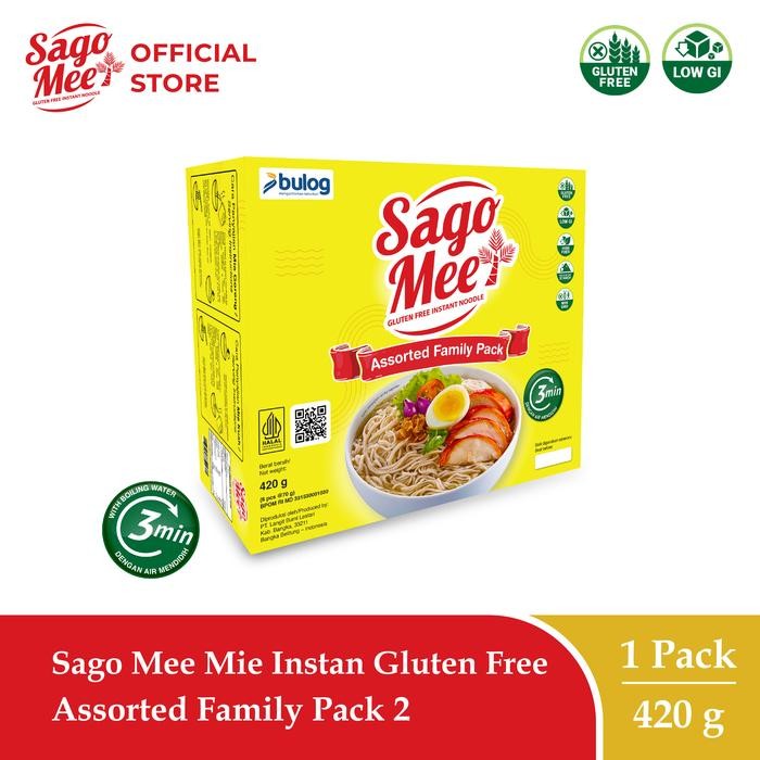 

Ready JT Sago Mee Gluten Free Mie Instan Assorted Family Pack 2 (Tanpa Cup)