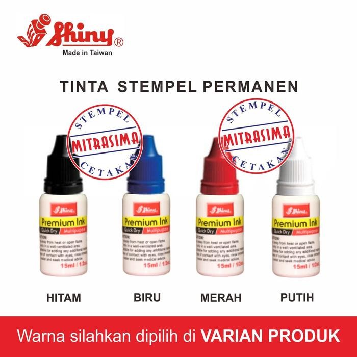 

TINTA PERMANEN MERK SHINY