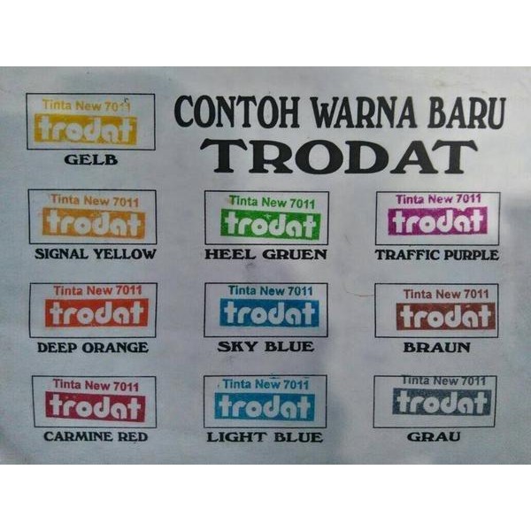

TINTA STEMPEL TRODAT TYPE 7012 25ML ( VARIANT KHUSUS ) ORIGINAL
