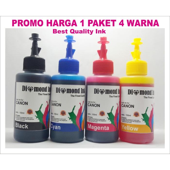 

PROMO PAKET TINTA CANON DIAMOND INK 100ML