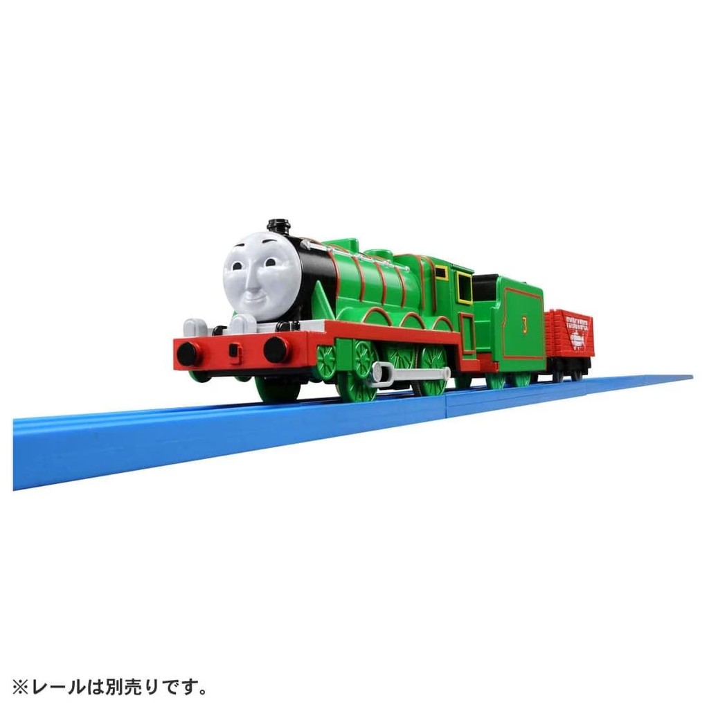 Takara Tomy 1:64, Thomas And Friends Electric Train Ts-03 Henry Toy Car, Alloy Die-Cast Simulation