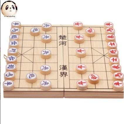 SSN68 Xiangqi Set Catur Cina dengan Papan Lipat