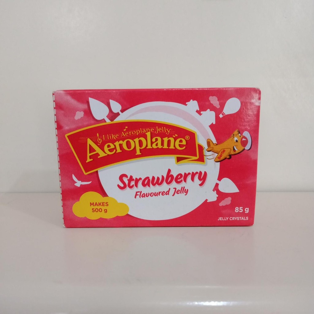 

Aeroplane Strawberry Flavoured Jelly 85 gram Ori Australia