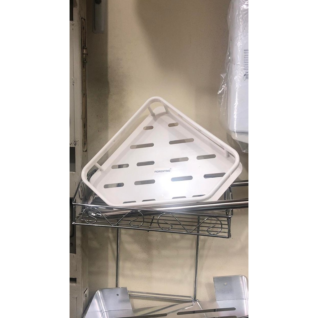 Rak Sabun Plastik Sudut Fiorentino