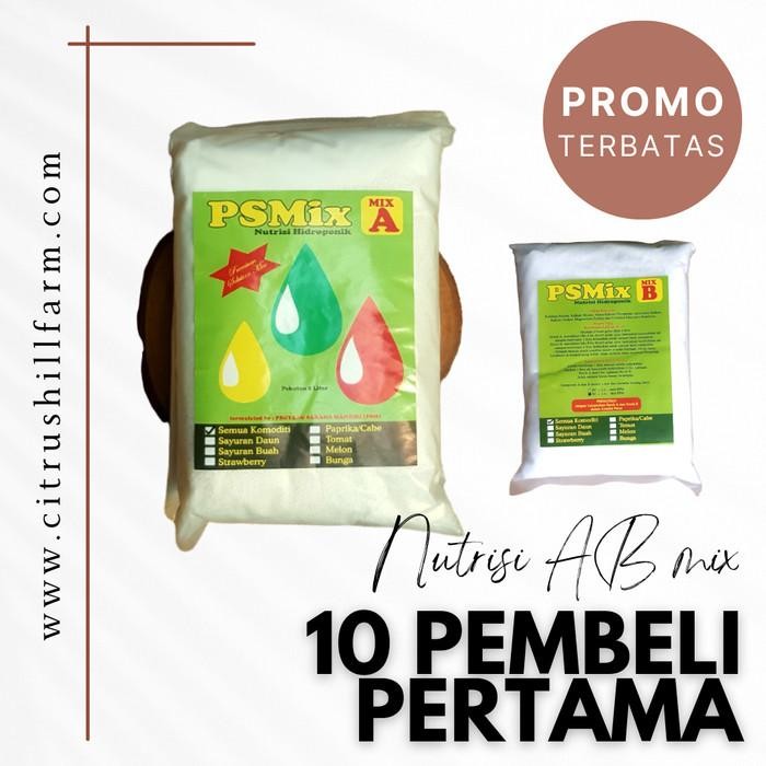 AB MIX PS MIX 5 LITER 1,7Kg - AB MIX HIDROPONIK - NUTRISI AB MIX - SAYURAN DAUN