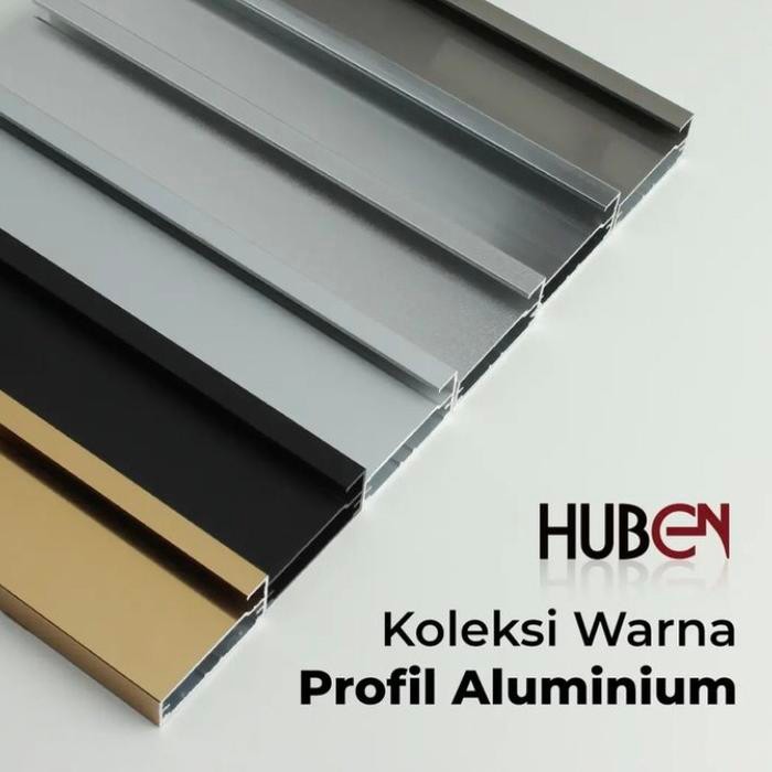 Profil Frame Handle Alumunium Aliminium HUBEN FA 128 FA128 FA-128