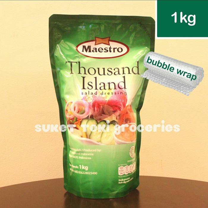

Maestro Thousand Island Salad Dressing 1kg Pouch New