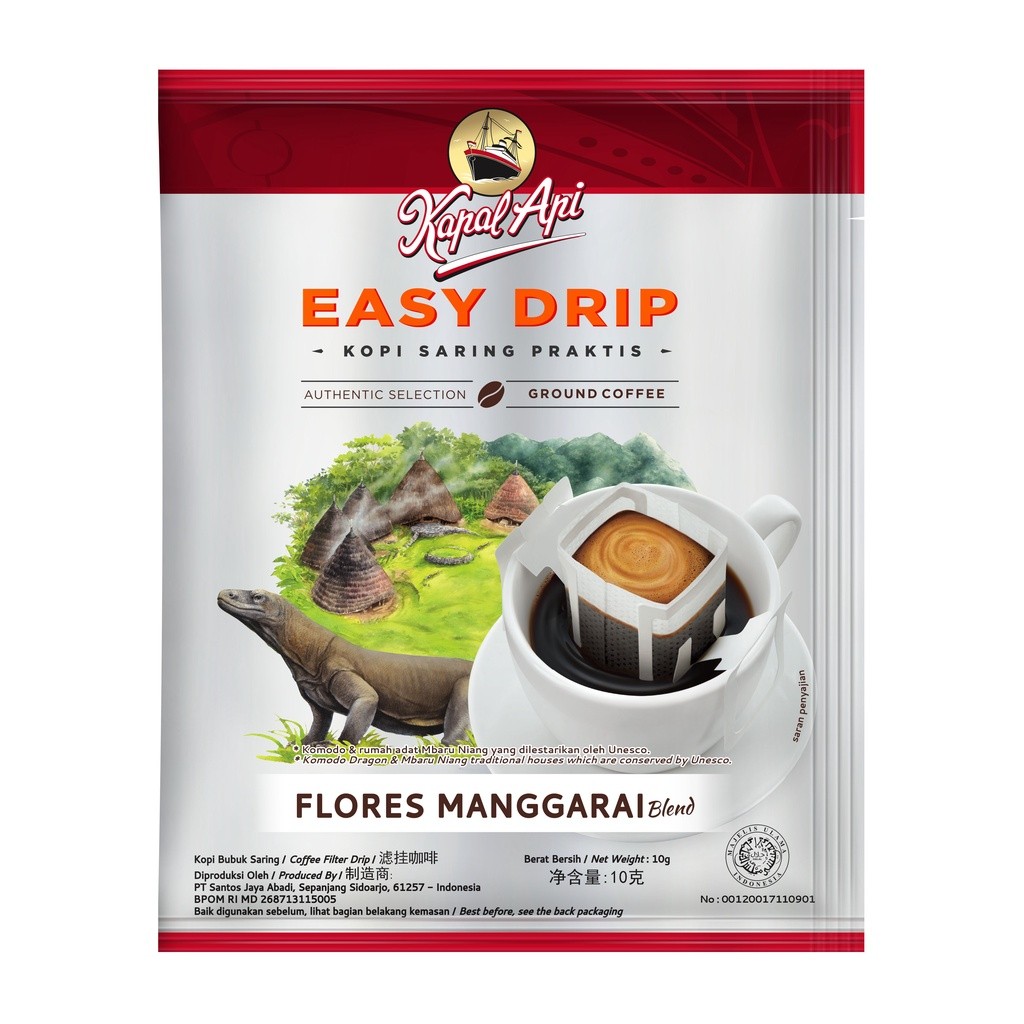 

PROMO Kapal Api Kopi Drip Flores Manggarai (5pcs / 10gr)