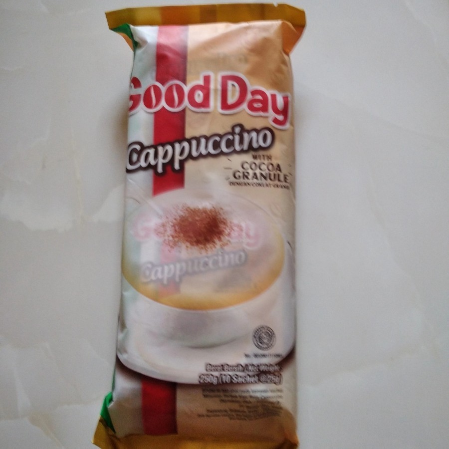 

PROMO GoodDay Cappucino With Granula 10 sachet