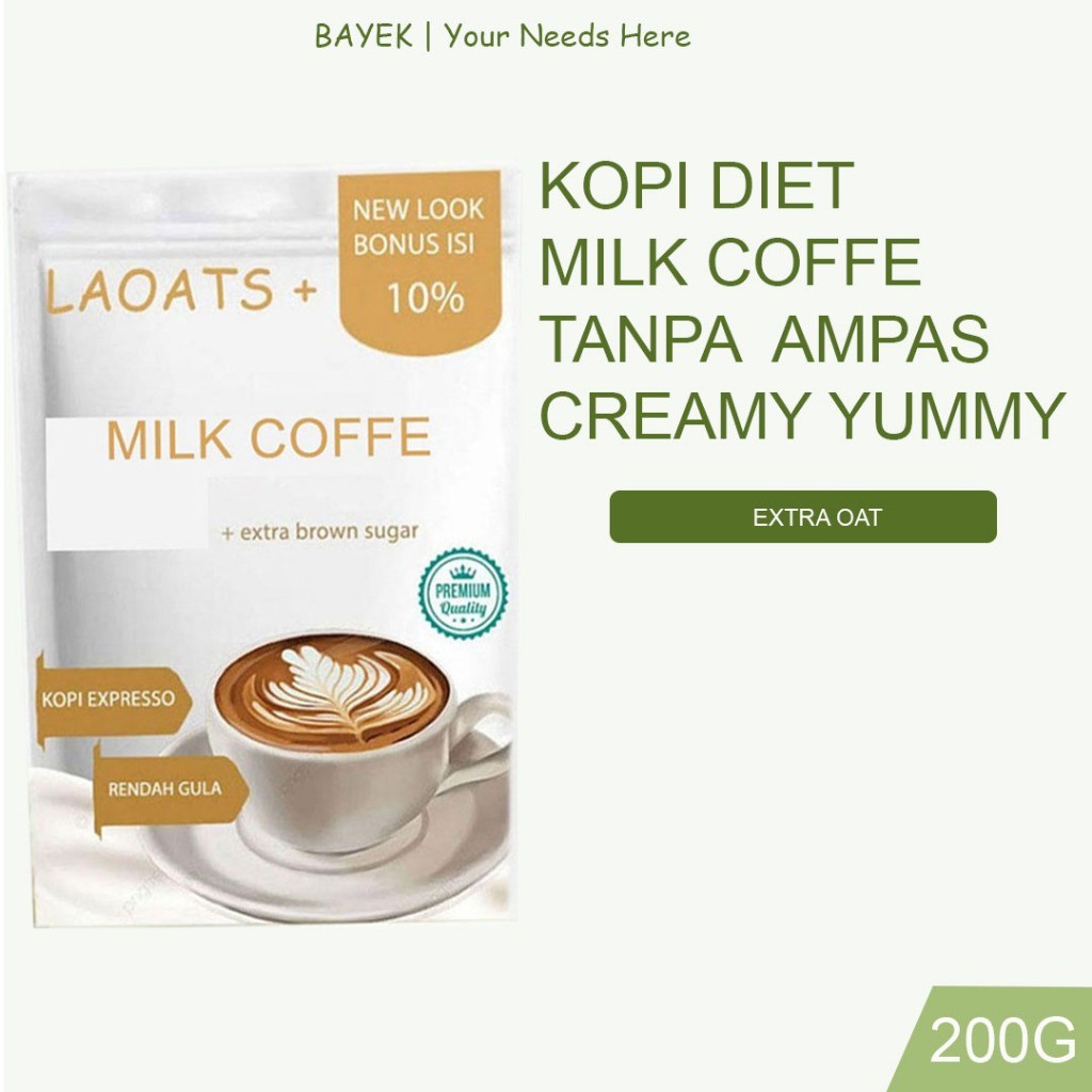 

PROMO Kopi Penurun Berat Badan Minuman Badan Kopi Bubuk Murni Robusta Laoats