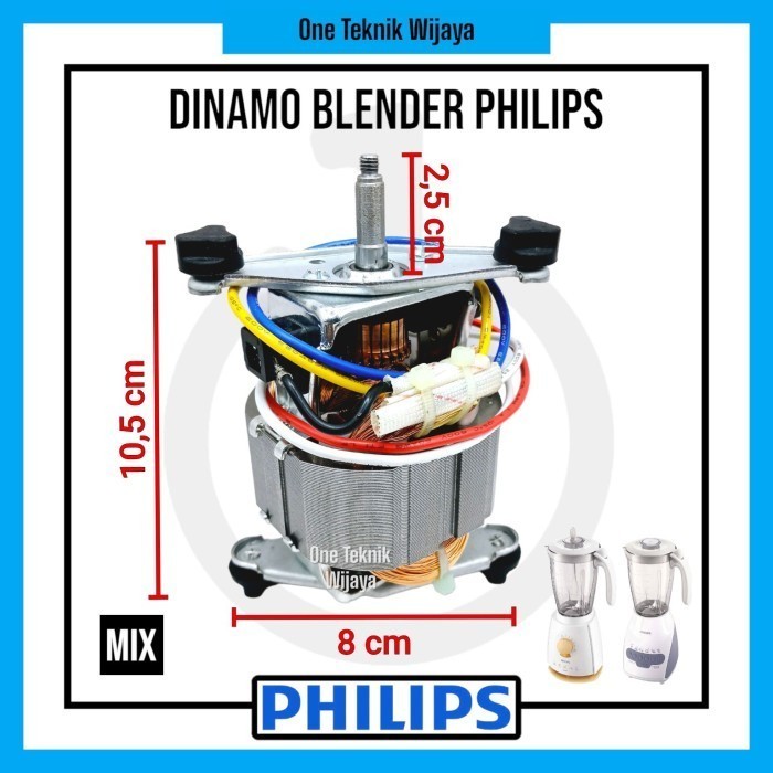 DINAMO BLENDER PHILIPS HR 2115 / 2061 / MOTOR / MESIN BLENDER PHILIPS