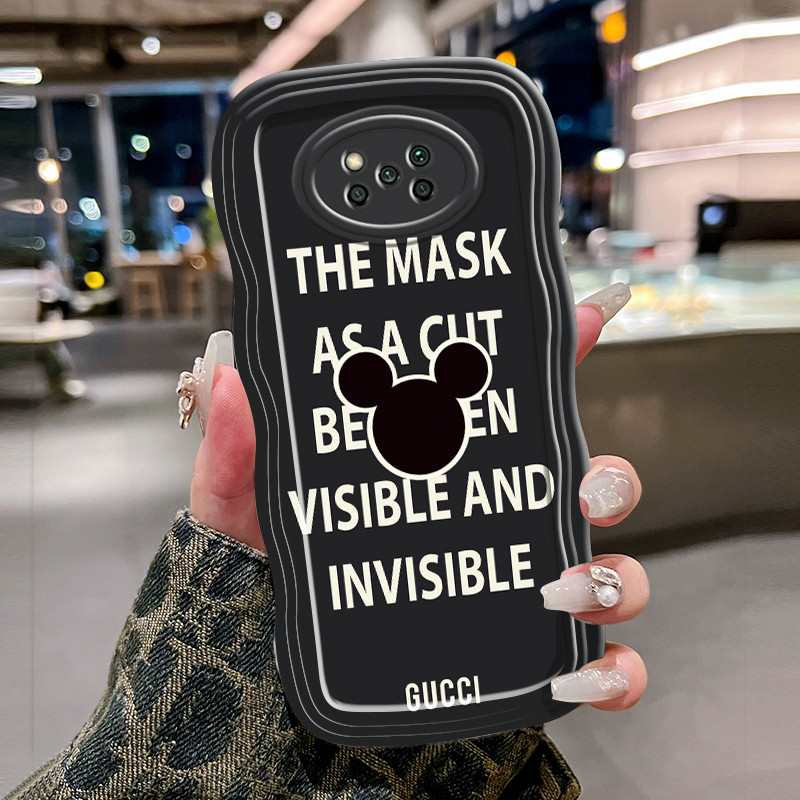 Casing Hp Untuk Xiaomi POCO X3 POCO X3 Pro POCO X3 NFC POCO X3 GT Case Krim gelombang Softcase Silik