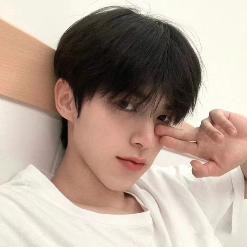 Rambut Palsu Rambut Palsu Korea Wig Pria Cowok Pendek Wig Wig Pria Pendek Rambut Sintetis