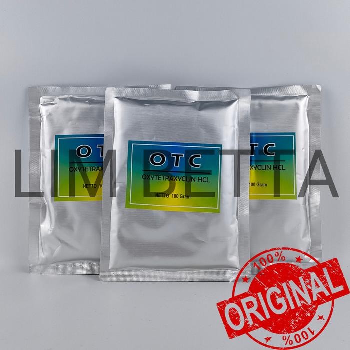 BOSTER OTC OXYTETRACYCLINE 100 GRAM / ANTIBIOTIK PERIKANAN