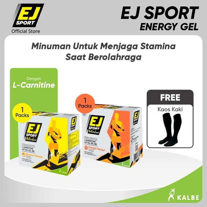 

Tjia Wu - [Special Bundling] Ej Sport Banana 1 Pack + Orange 1 Pack - Energy Gel +