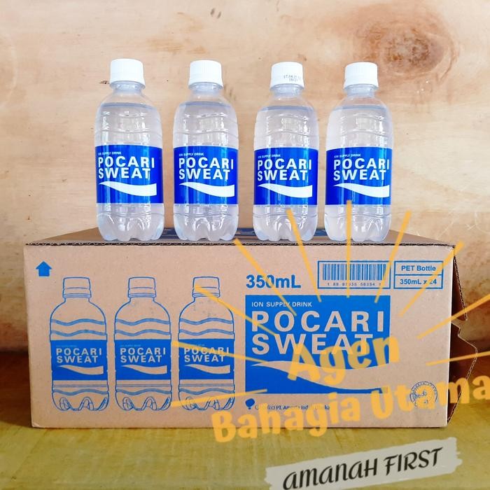 

Tjia Wu - Pocari Sweat Botol 350Ml Box (1 Box=24Pcs)Gojek/Grab