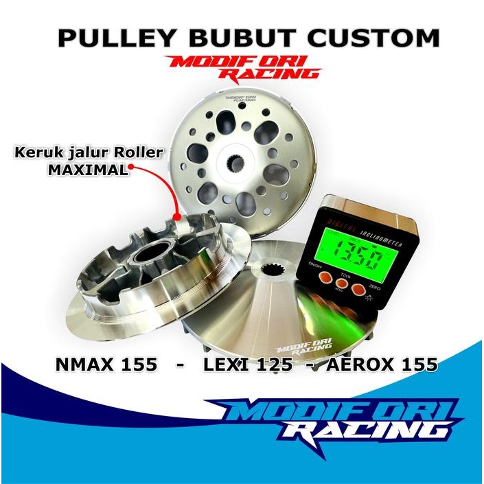 Paket Cvt Full Komplit Nmax 155 - Upgrade Cvt Yamaha Aerox Racing Ori