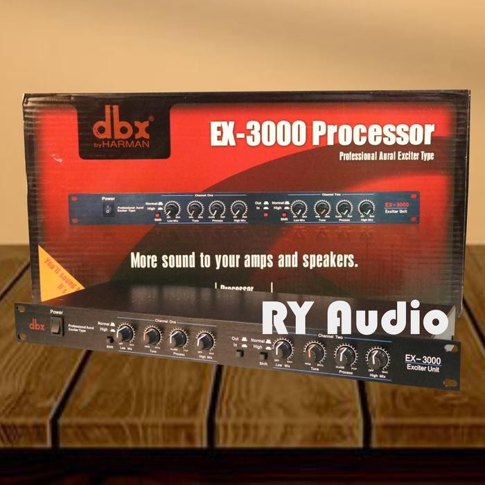 Ready JT Proccessor DBX EX3000 Exciter dbx ex 3000