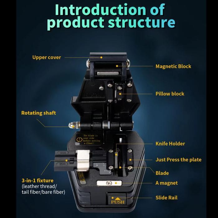 fiber cleaver skl 6c original fiber optic, cleaver SKL-6C fiber optik