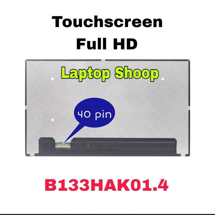 LED LCD LAPTOP DELL LATITUDE 7390 7480 B133HAK01.4 13.3 TOUCHSCREEN