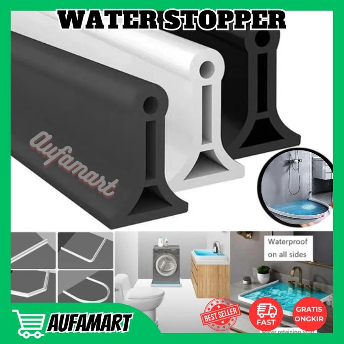 KARET PENAHAN AIR KAMAR MANDI HUJAN BANJIR WATER STOPPER