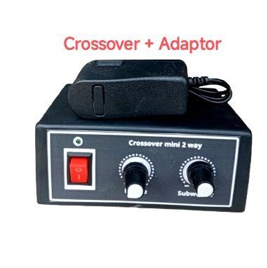 CROSSOVER AKTIF 2 WAY, SUBWOOFER DAN MIDHIGH